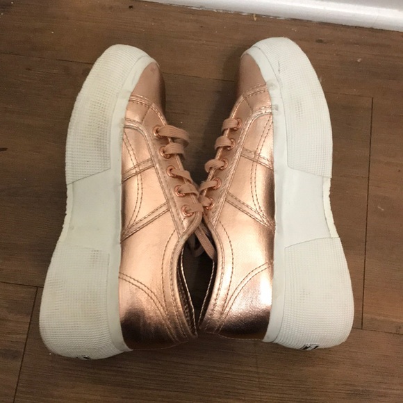 Superga Rose Gold Platform - Picture 4 of 6